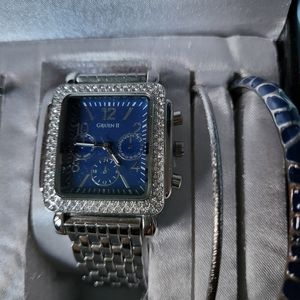 NEW Gruen II Watch with Coordinated Bangles